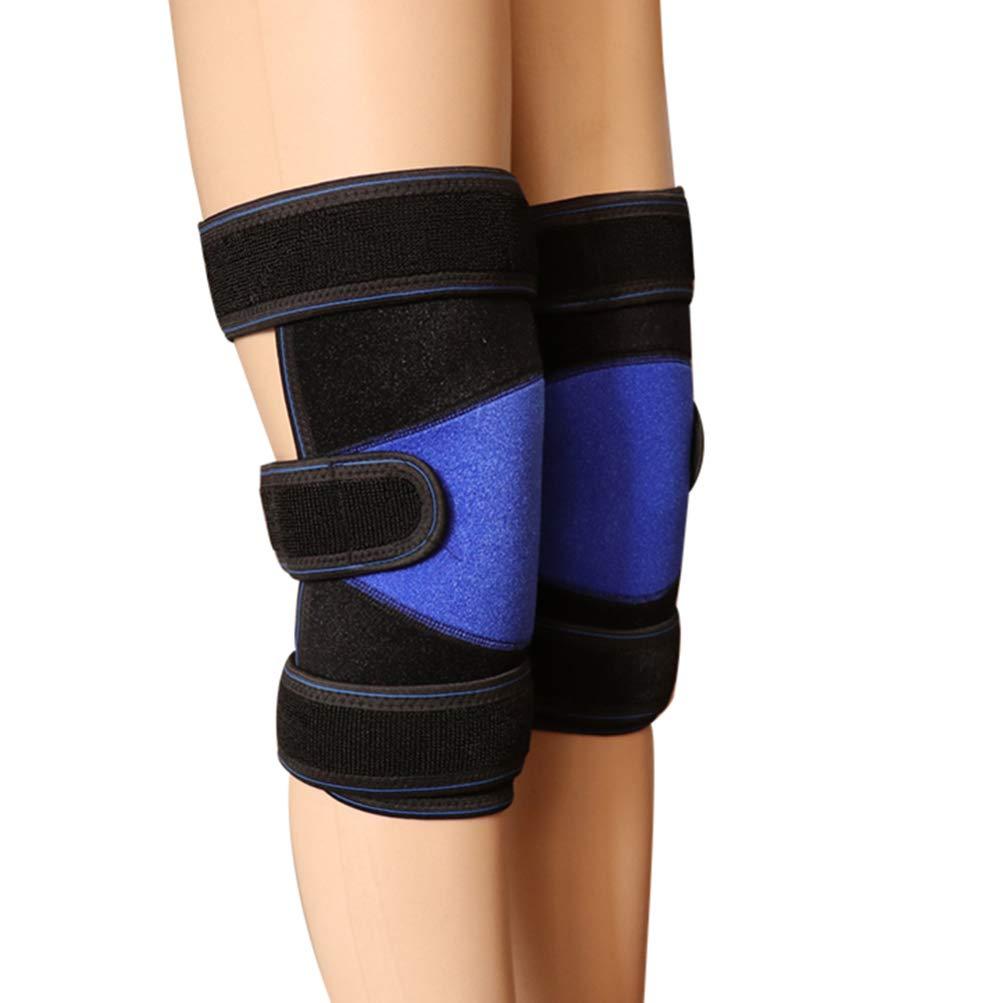 EXCEART EXCEART 1 Pair Heating Knee Support Running Knee Pads Knee Bands Knee Guard Heated Knee Pads Knee Brace Adjustable Knee Support Bracea Knee Warmers Knee Sleeve Riding Pad