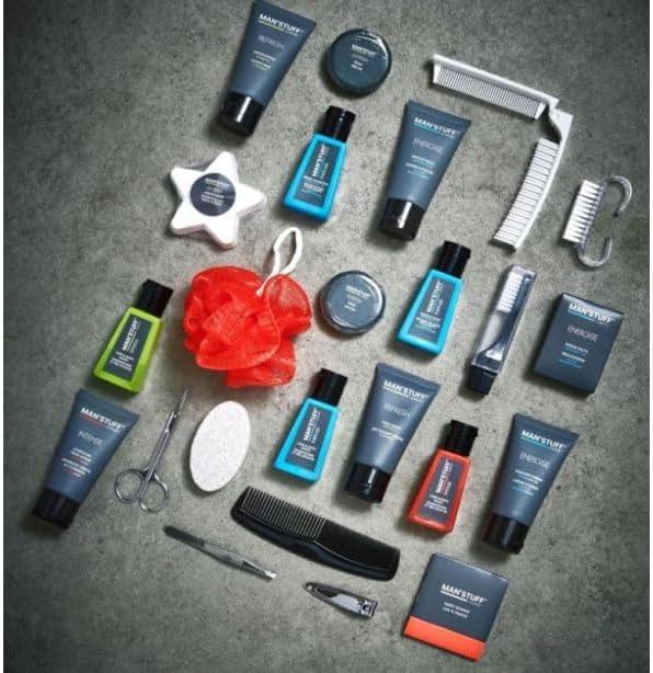 NineLife Basics Man Christmas Advent Calendar Toiletry Grooming Bath Gift Set