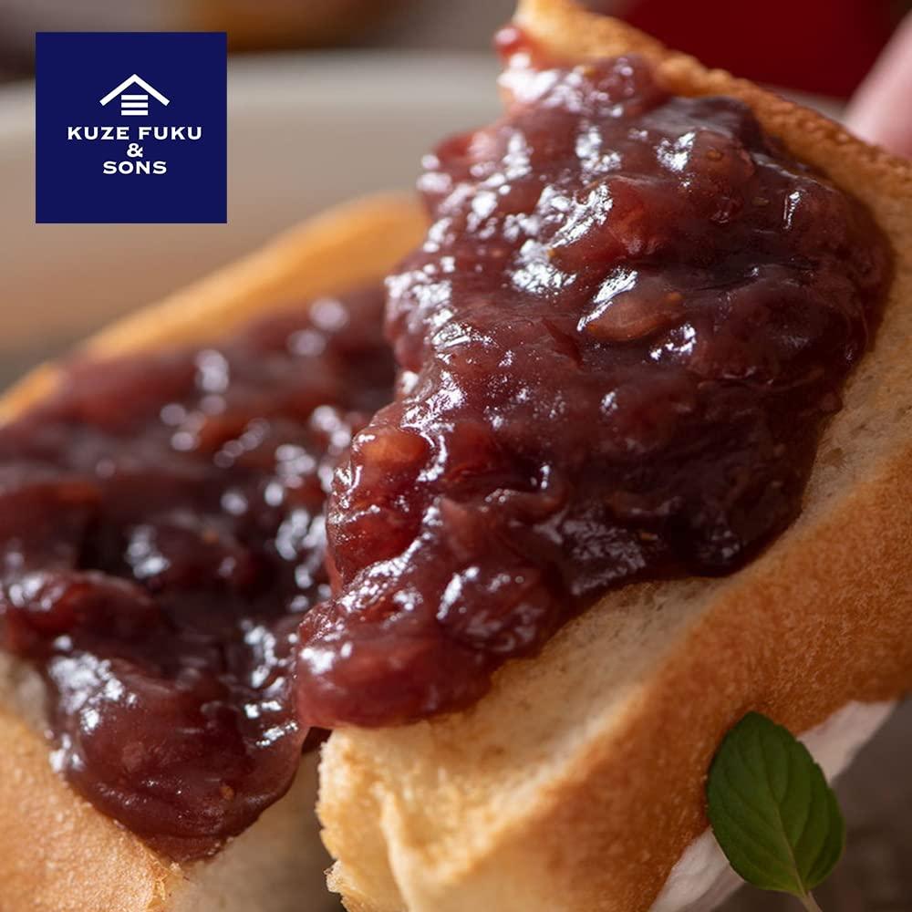 Kuze Fuku & Sons [KUZE FUKU & SONS] Anko Red Bean Spread with Butter, Authentic Japanese Sweet Azuki Red Bean Paste, Product of Japan (10.9 Oz./ 0.309 Kg)