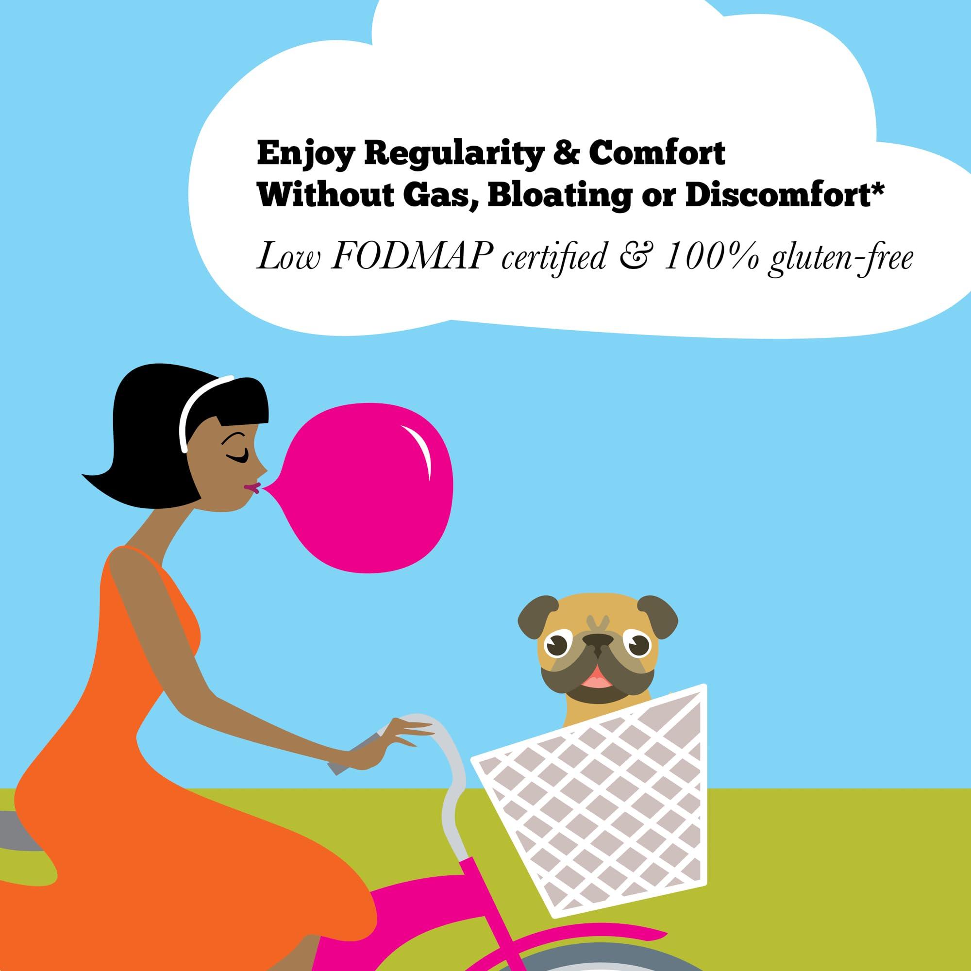 Regular Girl Regular Girl Organic Powder, Prebiotic Fiber Supplement and Probiotics for Women, Low FODMAP, 30 Servings, Unflavored