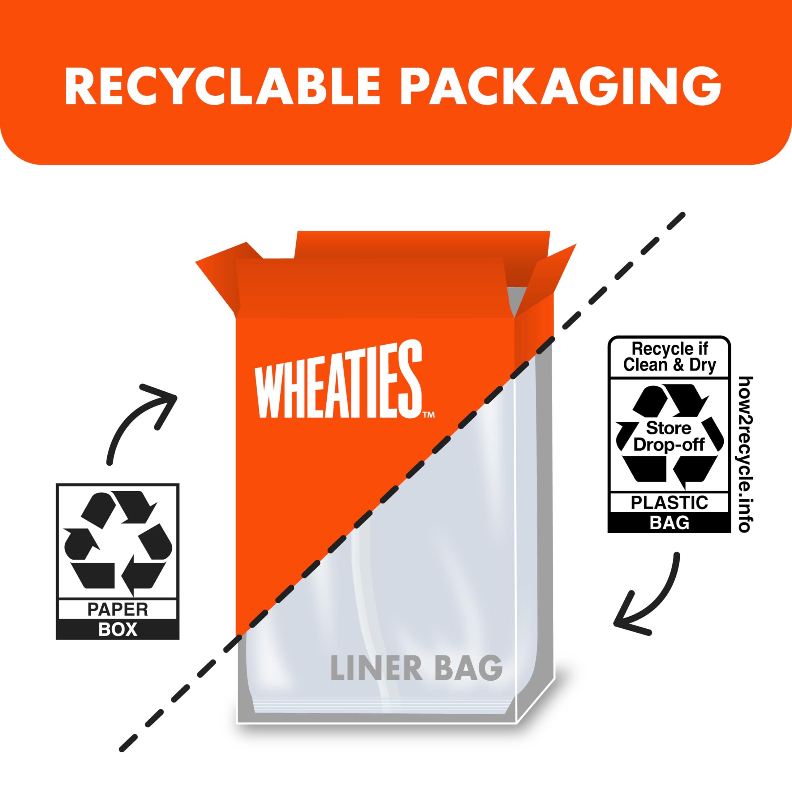 Wheaties Wheaties Breakfast Cereal, Breakfast of Champions, 100% Whole Wheat Flakes, 15.6 oz