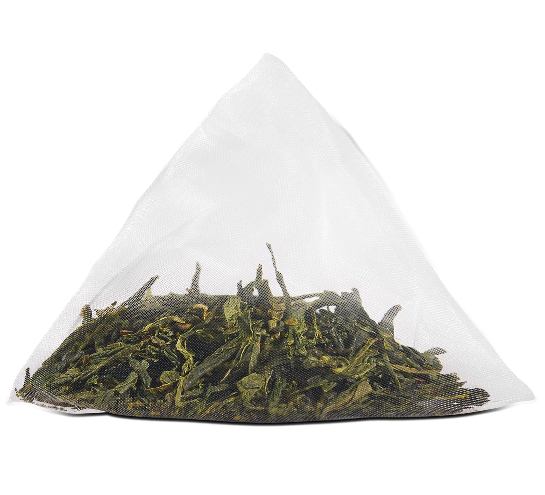 Two Leaves and a Bud Two Leaves and a Bud Organic Tamayokucha Green Tea Bags, Whole Leaf Green Tea in Compostable Sachets, Japanese Green Tea, Light Flavor, 15 Count (Pack of 1)