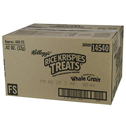 RICE KRISPIES TREATS Kellogg's Marshmallow Treat Bar, 0.39 Ounce (Pack of 600)