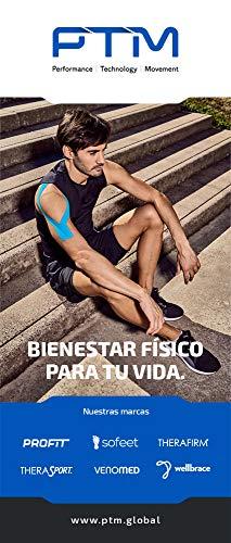 PTM - Performance Technology Movement PTM Wellbrace - Adjustable Back-Posture Corrector - Elastic - Different Sizes & Adjustable for Custom Fitting & Comfort -For Cervical, Thoracic and/or Lumbar pain - For Women & Men (Medium)