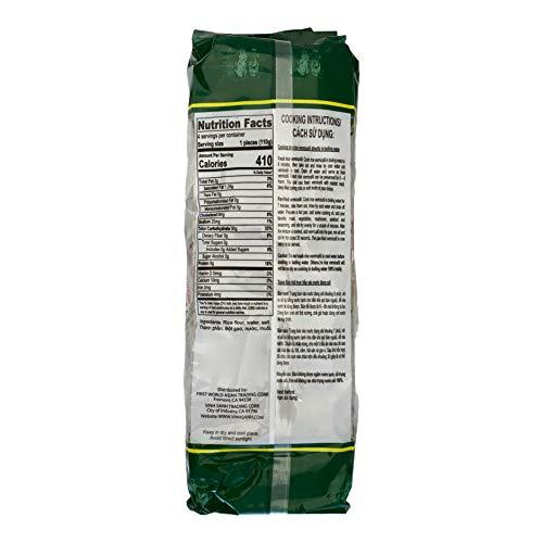 Three Ladies Brand Three Ladies Brand Vietnamese Rice Vermicelli, Medium Size Noodles, 1 Pound Bag, [Pack of 2]