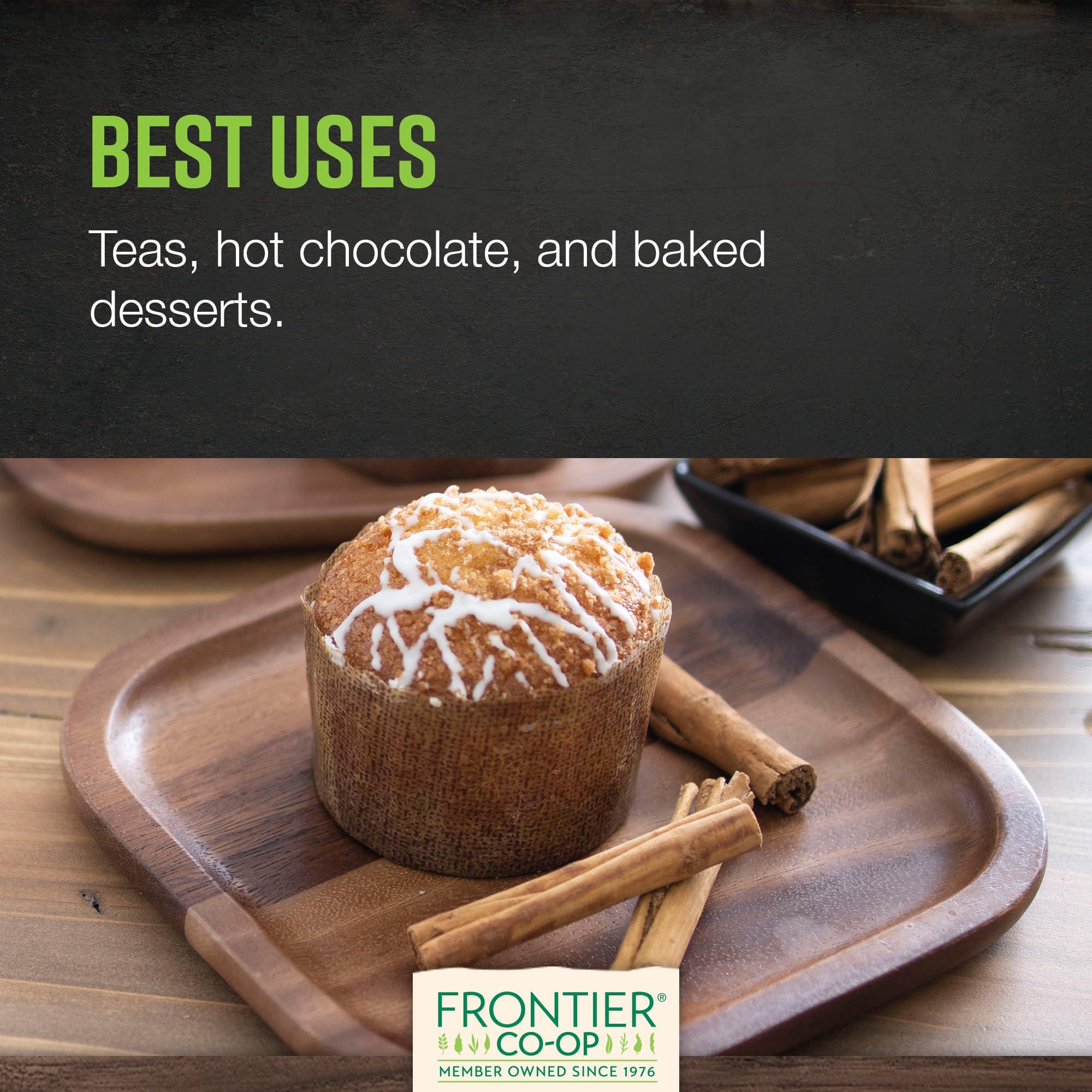 Frontier Co-op Frontier Co-op Organic 3\" Ceylon Cinnamon Sticks, 1lb - Bulk Cinnamon Sticks for Crafts, Drinks, Holiday Recipes, Cinnamon Powder and More