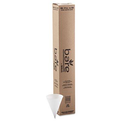 SOLO Cone Water Cups Paper 425oz Rolled Rim White 200/Pack