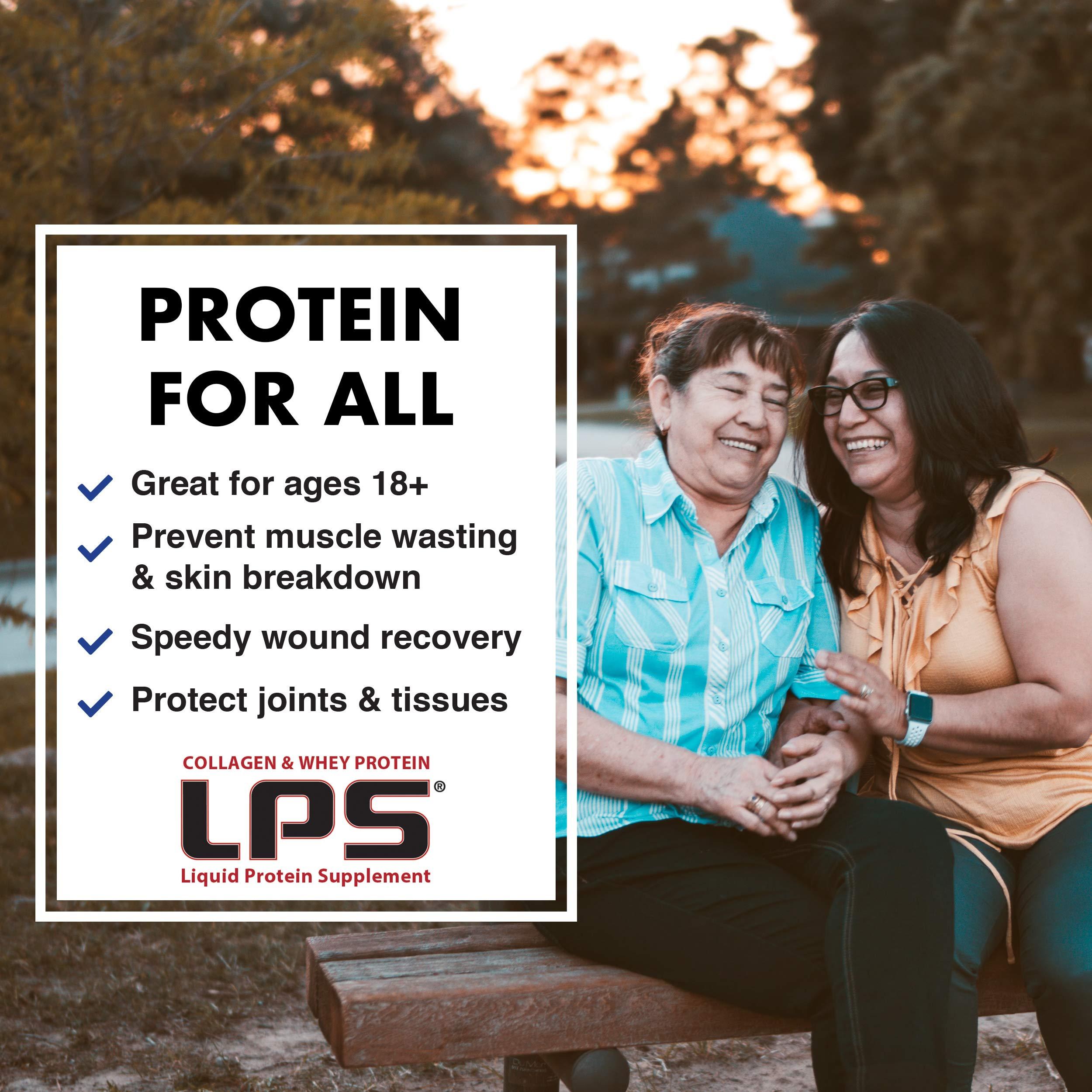 NUTRITIONAL DESIGNS ND LABS, INC SINCE 1986 Nutritional Designs LPS Liquid Collagen & Whey Protein Supplement - Non-GMO Drink, Sugar-Free - Promotes Healthy Skin & Hair for Men & Women, Single Serve (Variety Box, 30)