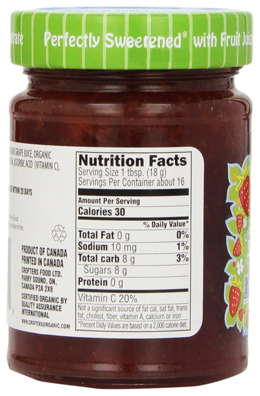 Crofters Crofter's Organic Strawberry Fruit Spread, 10 Oz