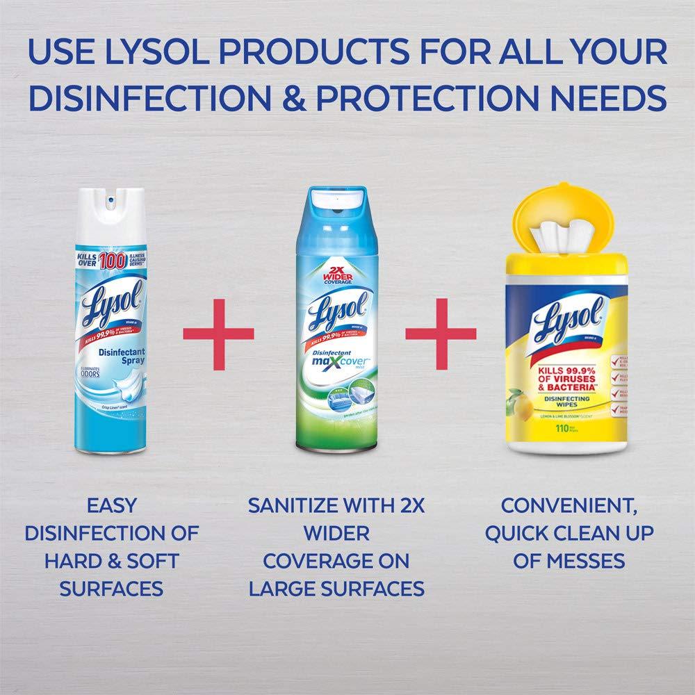 Lysol Lysol Disinfectant Spray, Crisp Linen, 38oz (2X19oz)