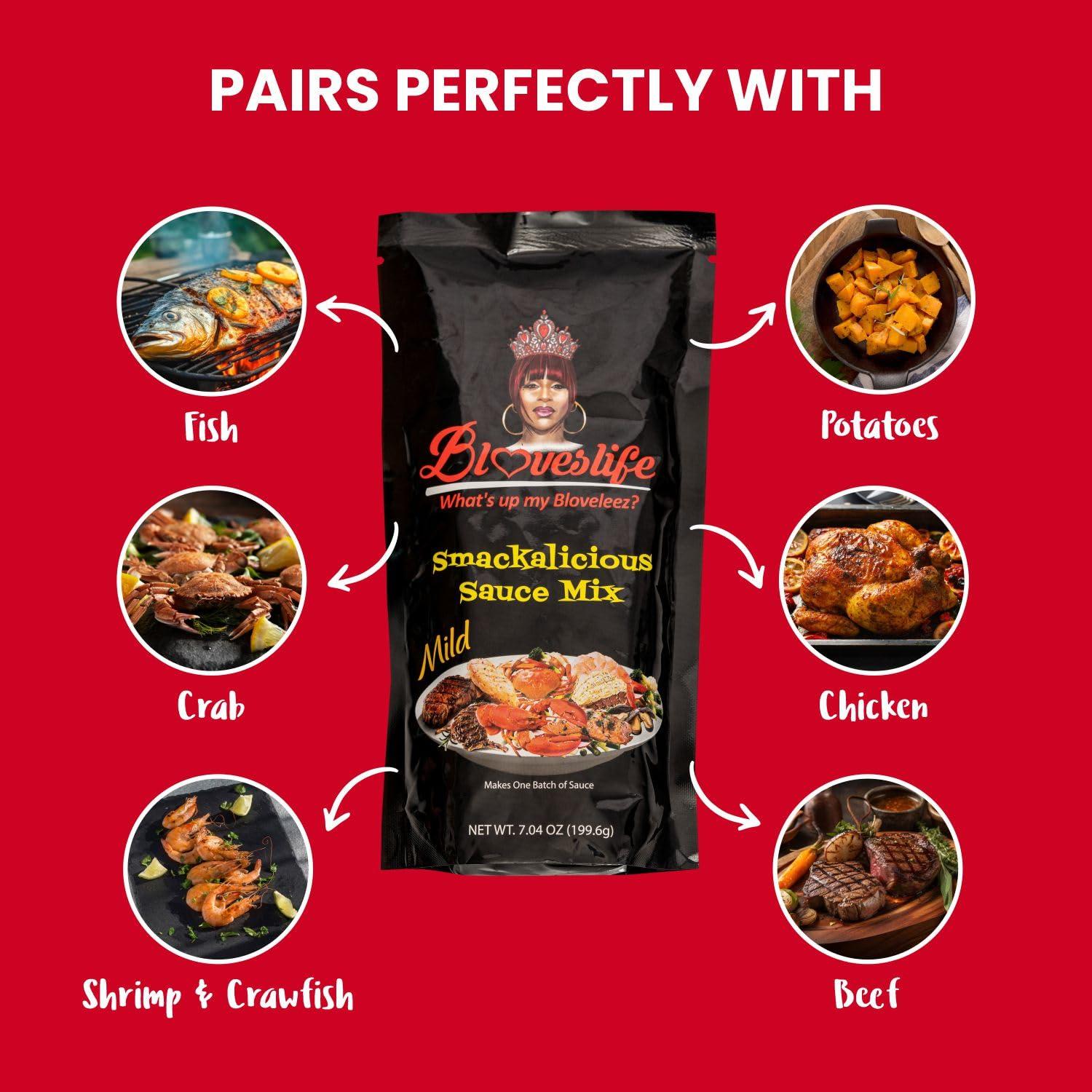 Bloveslife Blove\'s Smackalicious Sauce Seasoning Mix Flavor Pack