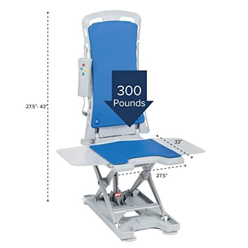 Drive Medical Drive Medical 477150312 Whisper Bath Lift Chair, Blue