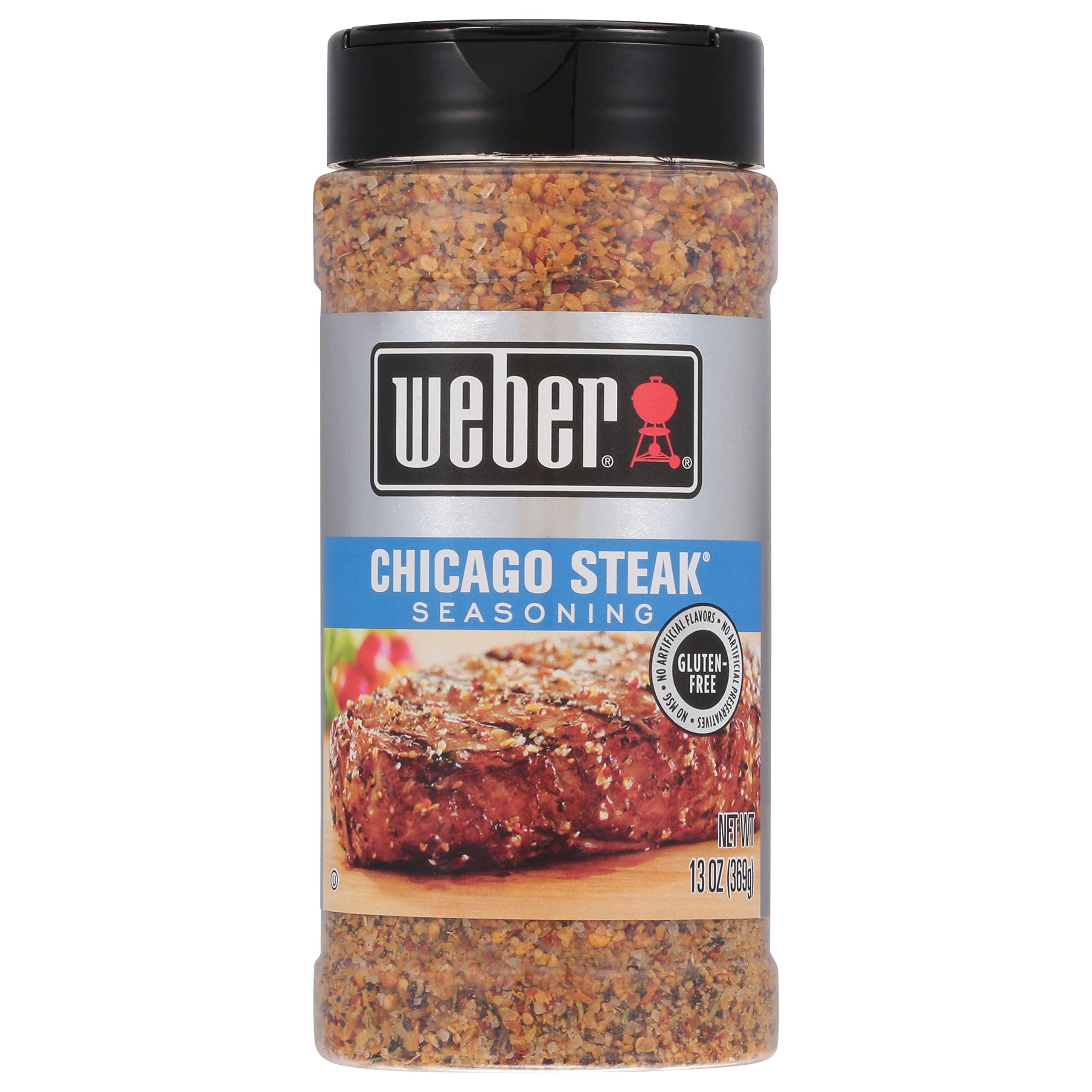 Weber Weber Chicago Steak Seasoning, 13 Ounce Shaker