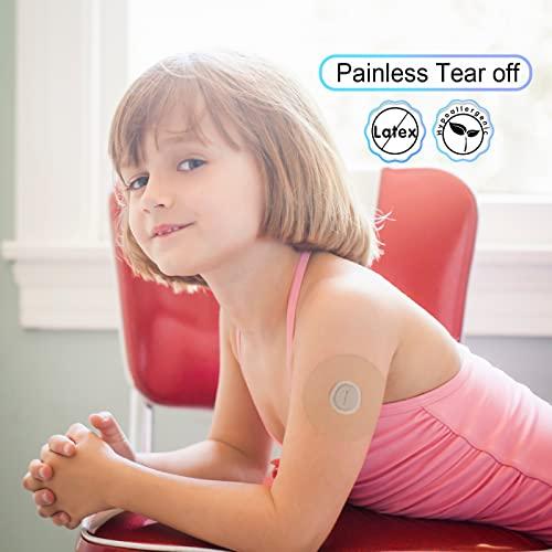 iFunyo G7 Adhesive Patches Waterproof 45pack Full Covers for Dexcom G7 Overpatch Clear Overlay Hypoallergenic Easy Use, Strong Adhesion Long Lasting 10+ Days Breathable