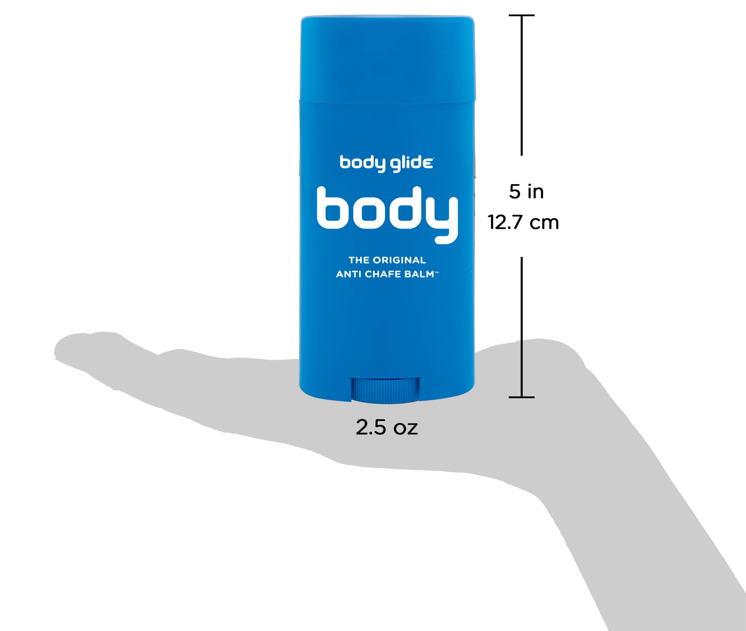 BodyGlide BodyGlide Body Glide Original Anti Chafing Stick Balm (2.5oz) Skin Glide Anti-Friction Cream