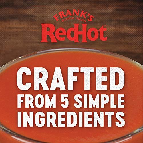 Frank's RedHot Frank's RedHot Original Cayenne Pepper Hot Sauce, 1 gal - One Gallon Bulk Container of Cayenne Pepper Hot Sauce to Add Flavorful Heat to Entrees, Sides, Snacks, and More