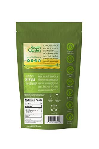HEALTH GARDEN Health Garden Stevia Sweetener Powder - All Natural - Kosher - Gluten and Sugar Free - Keto Friendly (12 oz)