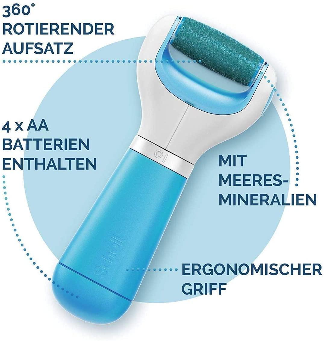 Scholl Scholl Velvet Smooth Express Pedi Electronic Foot File Kit