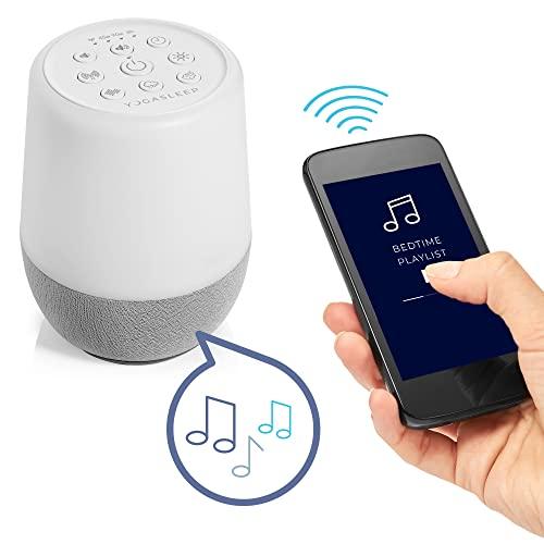 YOGASLEEP Yogasleep Duet White Noise Sound Machine & Night Light, 30 Natural Sounds, Bluetooth-Wireless Speaker for Travel, Office Privacy, Concentration, Sleep Aid for Adults & Baby, Registry & Nursery Gift