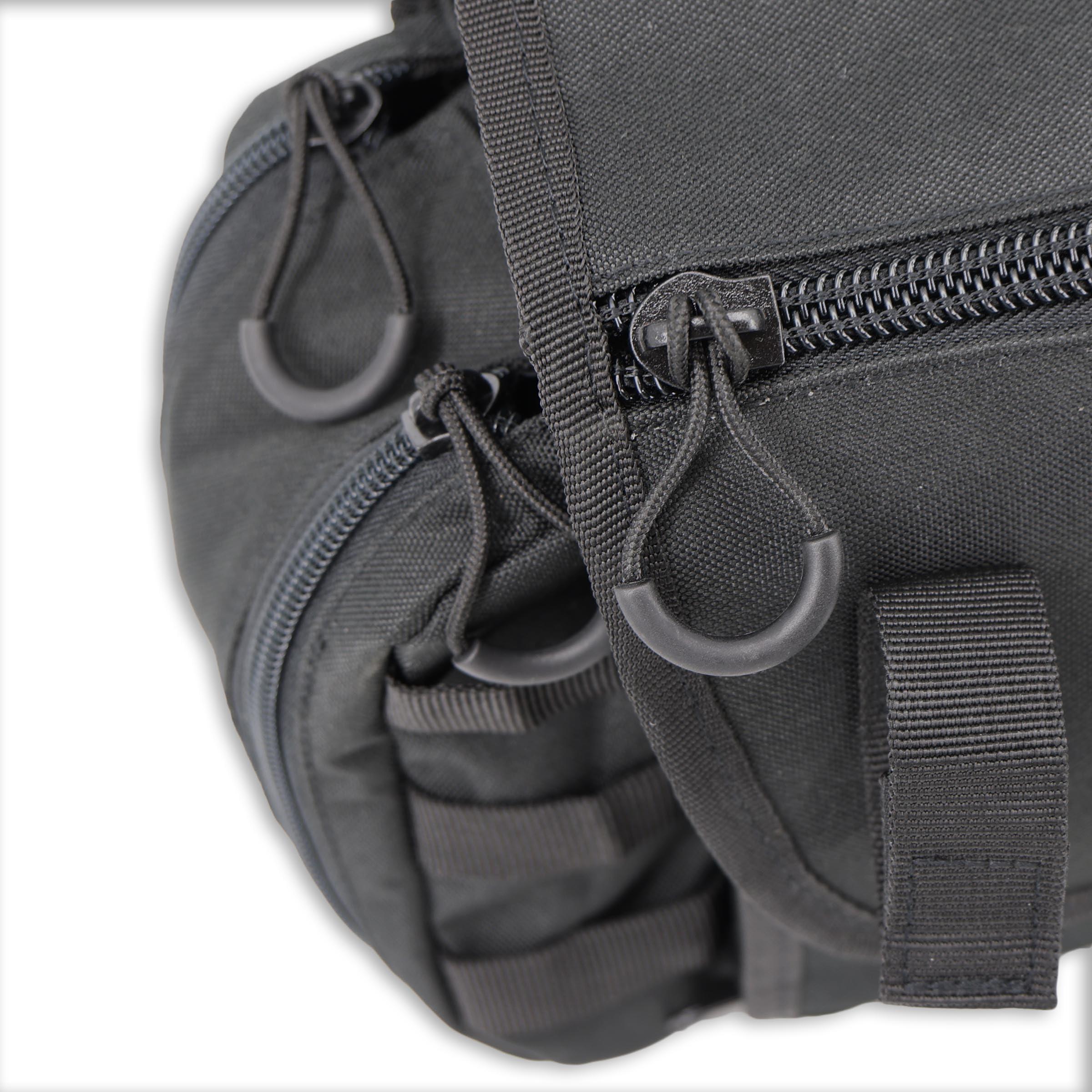 Lightning X Products Lightning X Fully Stocked Tactical Shoulder Sling Pack | MB15-SKA | First Aid Responder Medic Kit - BLACK