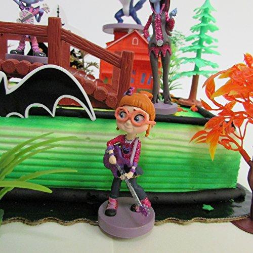 Cake Toppers Vampirina Birthday Cake Topper Set Featuring Vee and Friends Figures and Decorative Themed Accessories