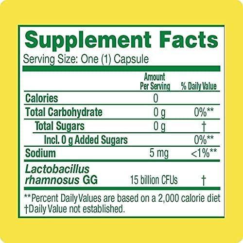 Culturelle Culturelle Health & Wellness Daily Probiotic Supplement For Men & Women, Helps Support Your Immune System, Occasional Diarrhea, Gas & Bloating, 15 Billion CFUs, Non-GMO, 50 Count