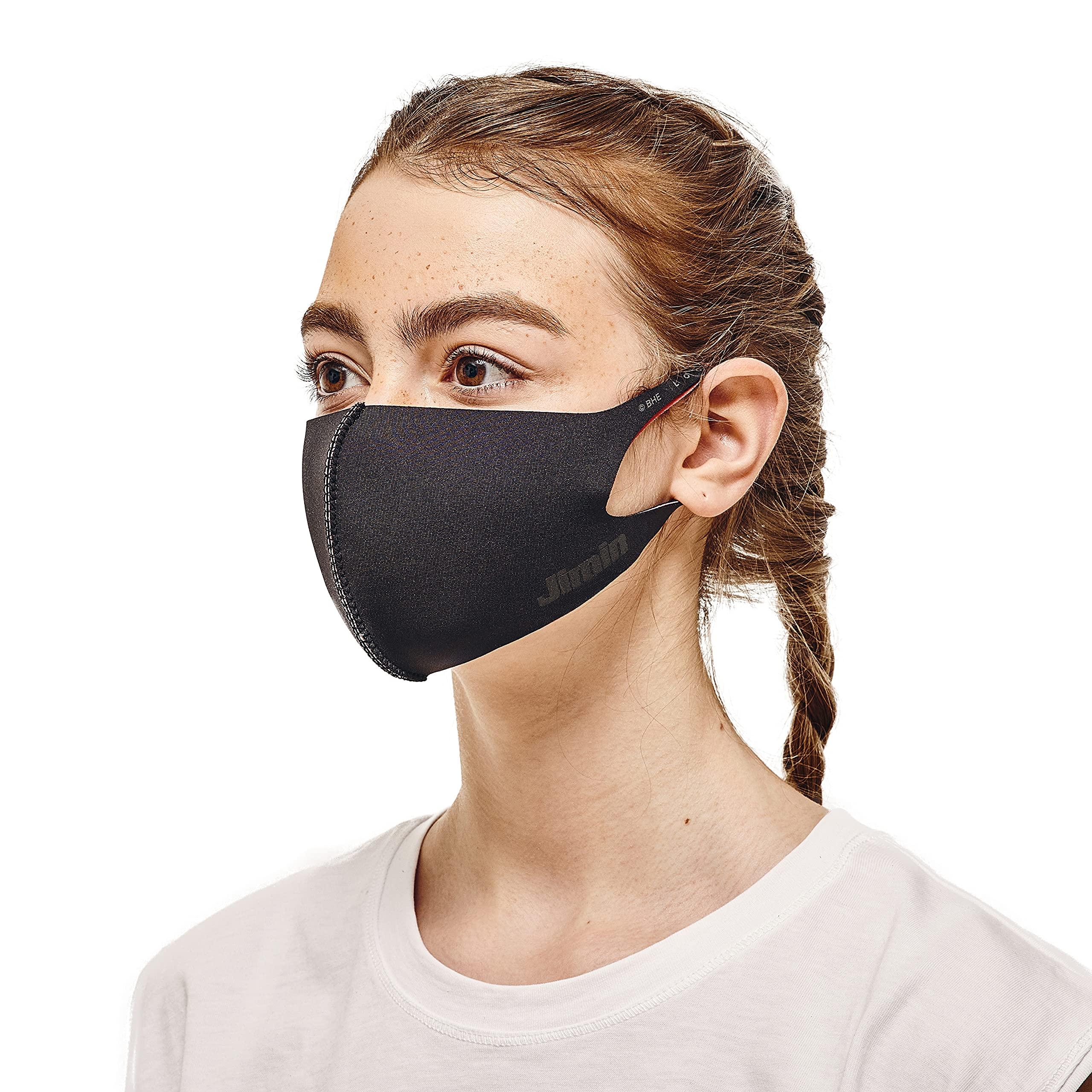 LOOKA LOOKA TinyTAN Protective Fashion Face Mask. MIC Drop 2-layer 3D Character Fashion Mask Jimin (Small)