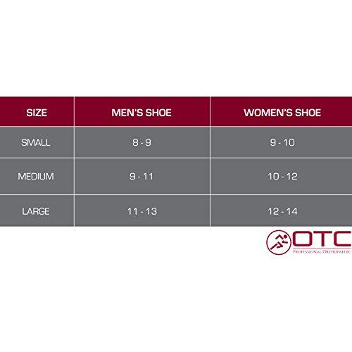 OTC OTC Short Leg Cast Low Top Walker Boot, Black, Large/Short