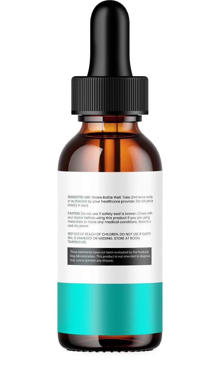 Indelo Indelo Cortexi Tinnitus Ear Drops - Cortexi 24, Cortexi Liquid Drops, Cortexi Reviews, Cortexi Drops for Ear Relief (2 Pack - 120 ML)