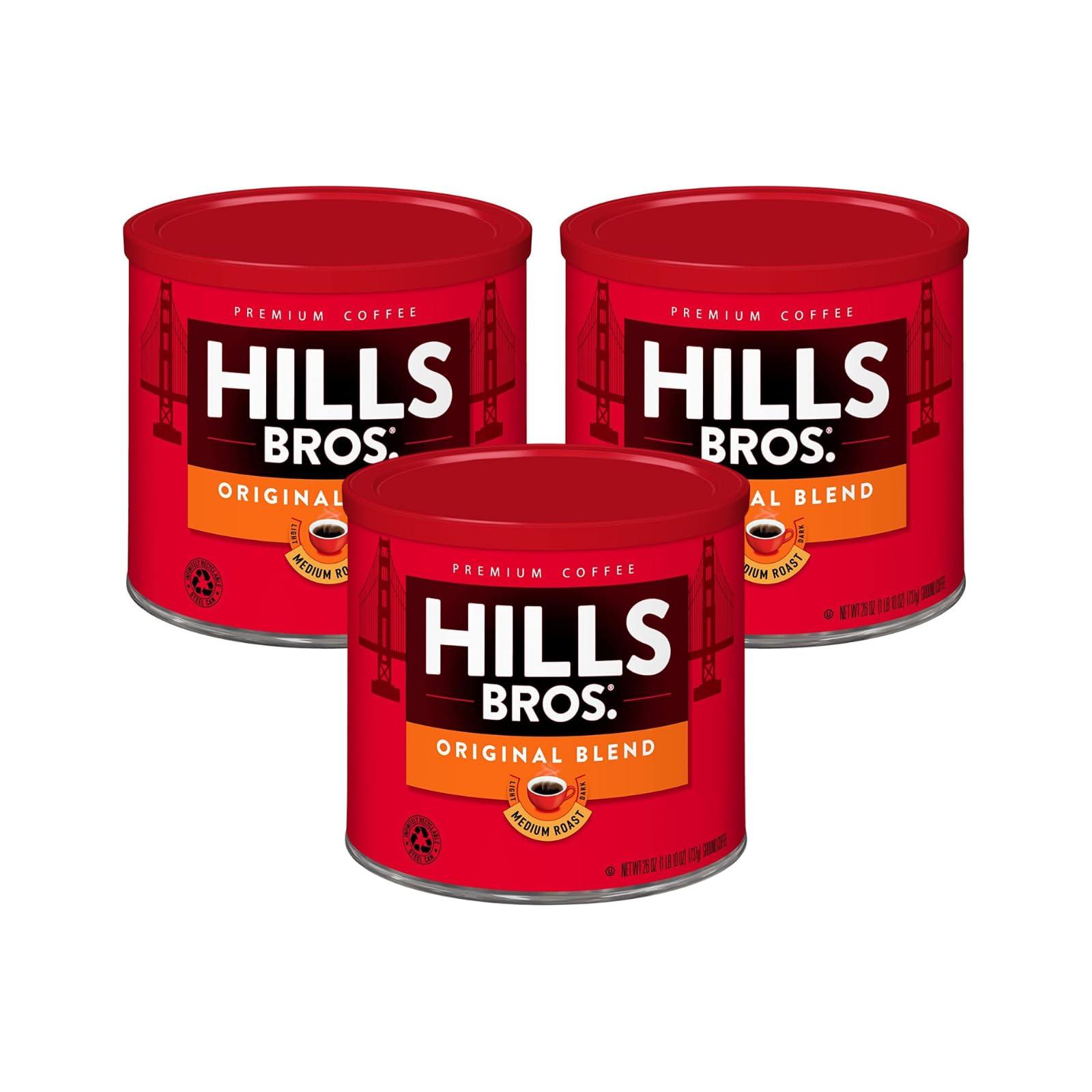 Hills Bros Hills Bros Original Blend Medium Roast Coffee (26 Ounce (Pack of 3))
