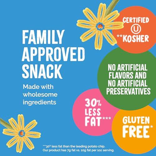 Sensible Portions Sensible Portions Veggie Straws Multi-Pack, Sea Salt and Zesty Ranch Flavor, Gluten-Free Chips, Individual Snacks, 0.75 Ounce Bag, 10-Pack