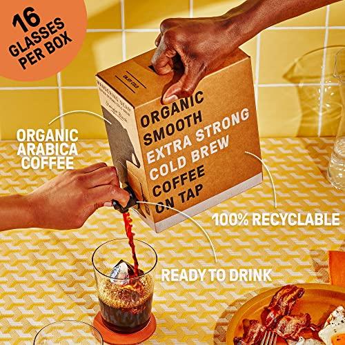 Wandering Bear Wandering Bear Cold Brew Coffee, Hazelnut & Mocha Bundle, 96oz, 2 pack - Organic, Smooth, Shelf-Stable, and Ready to Drink