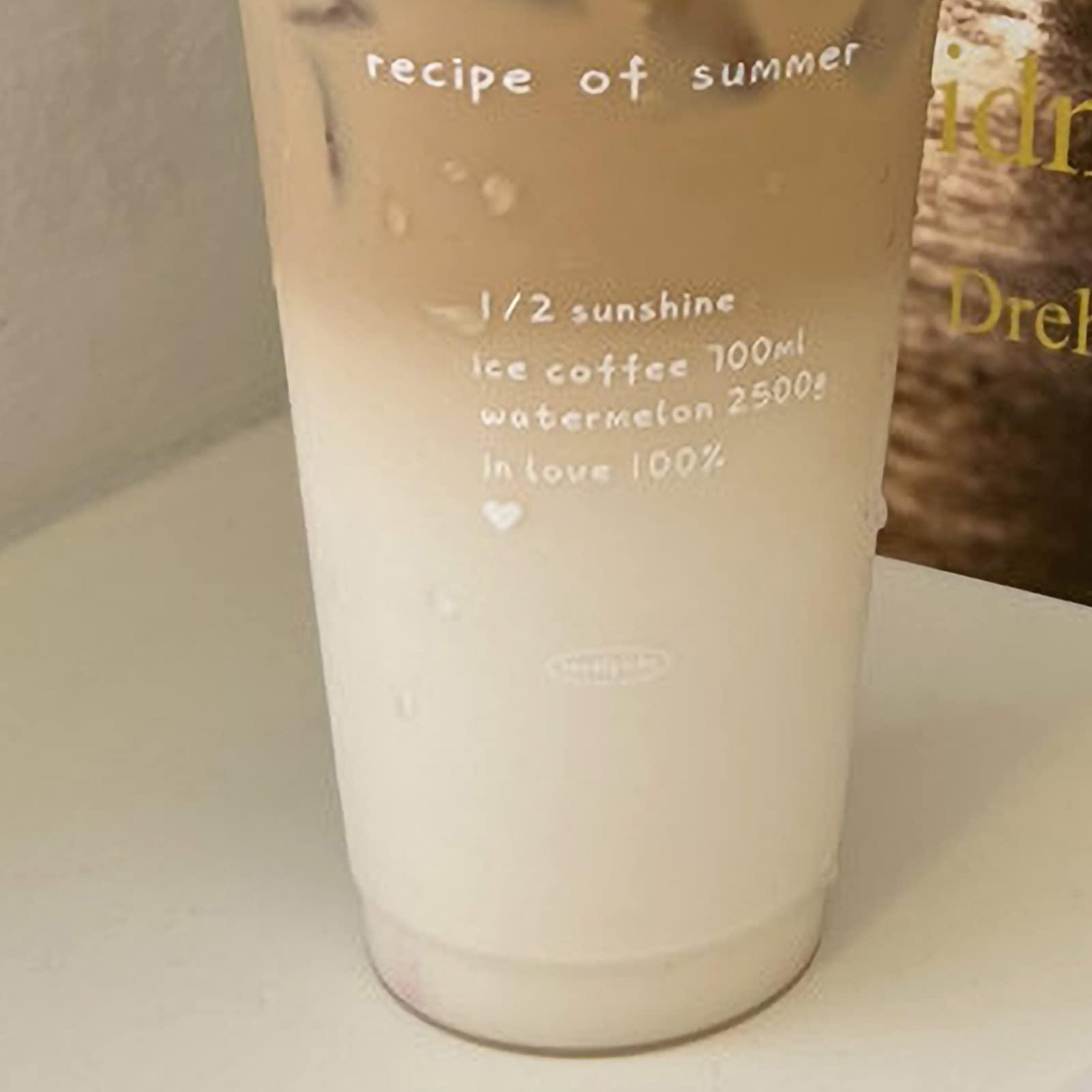 Cyrank Plastic Tumblers, Cute Reusable Party Drinking Cup Funny Cups with Lids and Straws Cold Iced Coffee Cups Summer Cups for Travel(02)