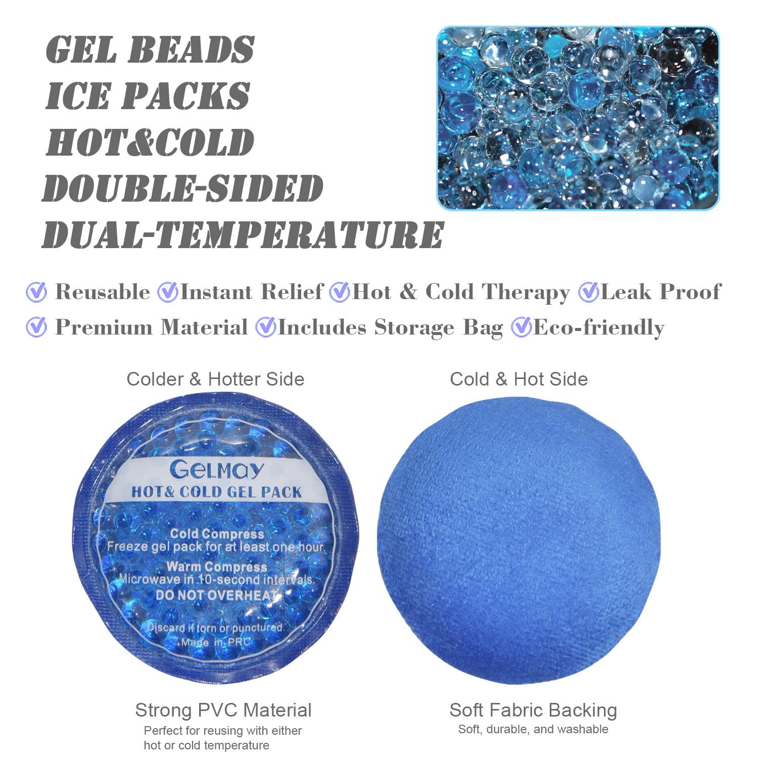 GELMAY Pure Silk Cooling Eye Patches for Puffy Eyes Ice Eye Mask Cover Medical Single Eye Patch Cold Hot Therapy Strabismus Lazy Eye Bags After Surgery Pirate One Eyepatch Adult Kid (2Sets Black New)