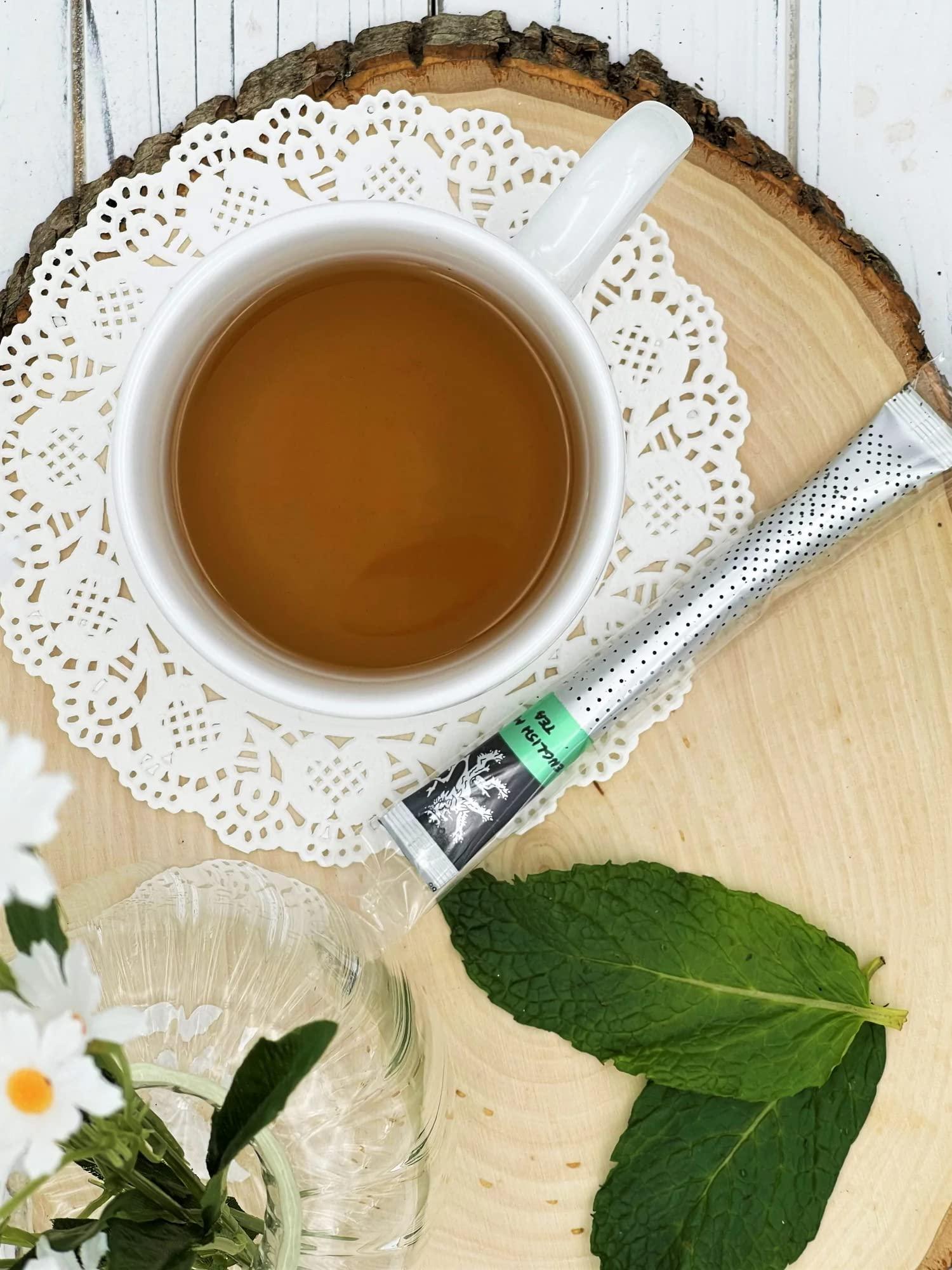 Javasticks English Mint Teas - 25/50/75/100 Sticks (100)