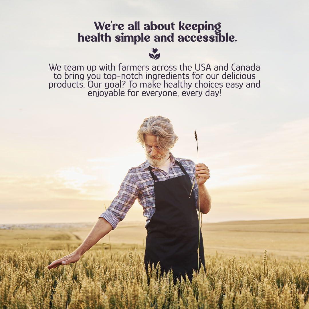 Country Life Natural Foods Regular Rolled Oats, Organic, Bulk, Oatmeal, Breakfast Food, Non-Gmo, High Fiber (50 Pounds)