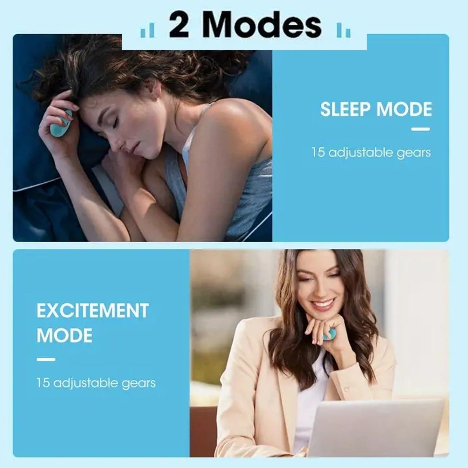 HEAKADE HEAKADE Neurocontrol Dispositivo para Ansiedad, Sleep Aid Device, Hand Held Nighttime Sleep Aid Device, Improved Mood and Focus Attention, Small, Easy to Carry(Color:White)
