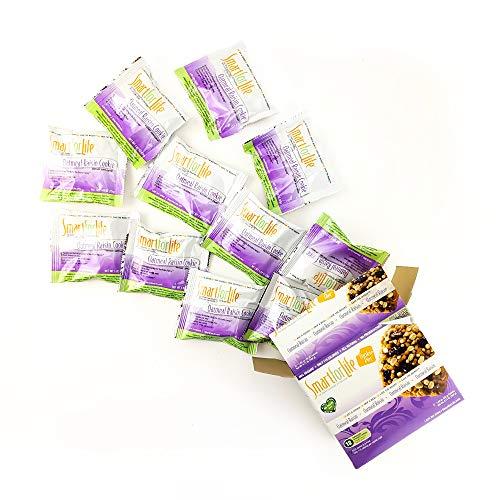 SMART FOR LIFE SMART FOR LIFE Oatmeal Raisin Protein Cookies - High Protein Cookie Diet - 12 Count - Meal Replacement - On-the-Go Snack - Low Sugar Low Calories Super High Fiber Cookies - Protein Snack