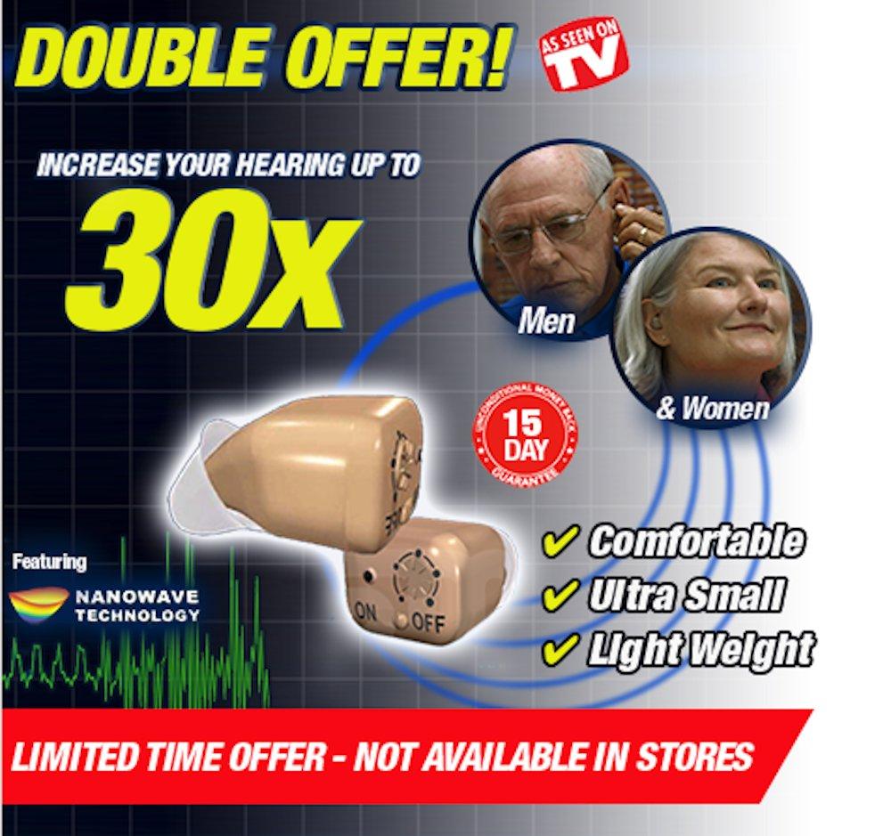 Audion Micro Audion Micro - Sound Amplifier The World's Most Discrete Hearing Amplifier As Seen on TV