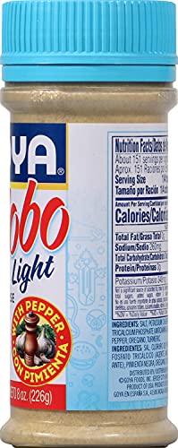 Goya Goya Foods Adobo Light with Pepper, 8-Ounce (Pack of 24)