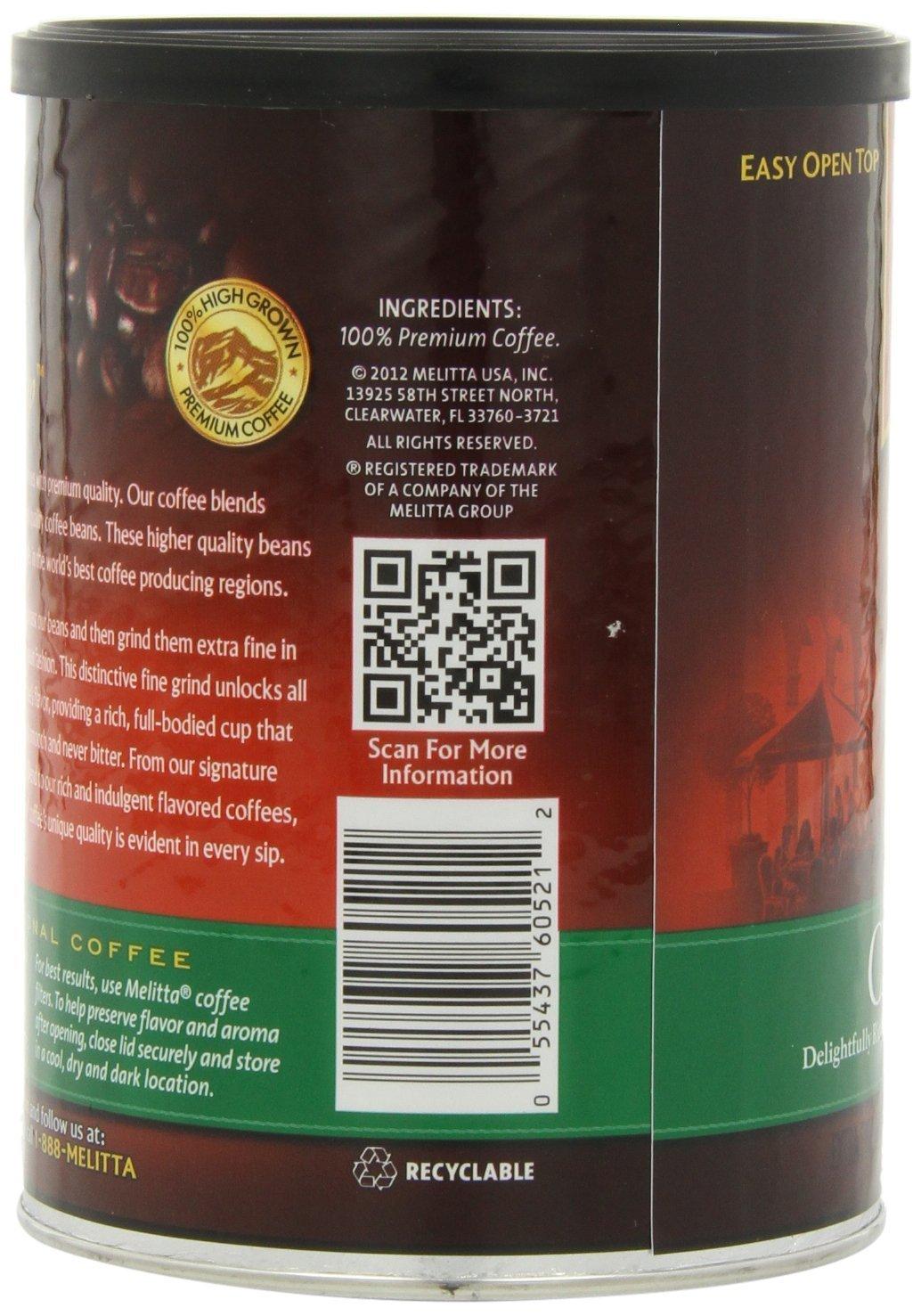 Melitta Melitta Classic Decaf Medium Roast Coffee, 10.5 ounce