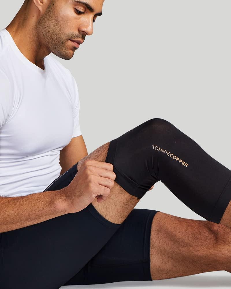 Tommie Copper Tommie Copper Unisex Core Compression Knee Sleeve - Black - Small