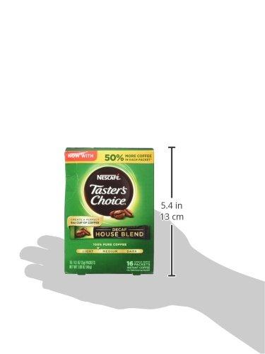 Taster's Choice Nescafe Taster's Choice Decaf Instant Coffee, House Blend, 16 Count