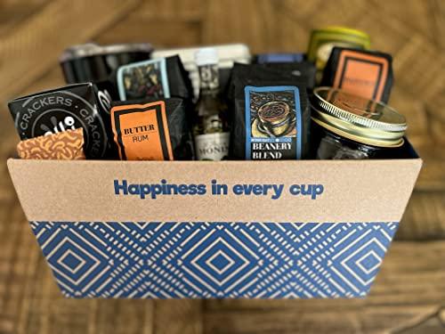 Coffee Beanery Gourmet Favorites | Coffee, Tea & Gourmet Snacks Gift basket | Coffee Beanery