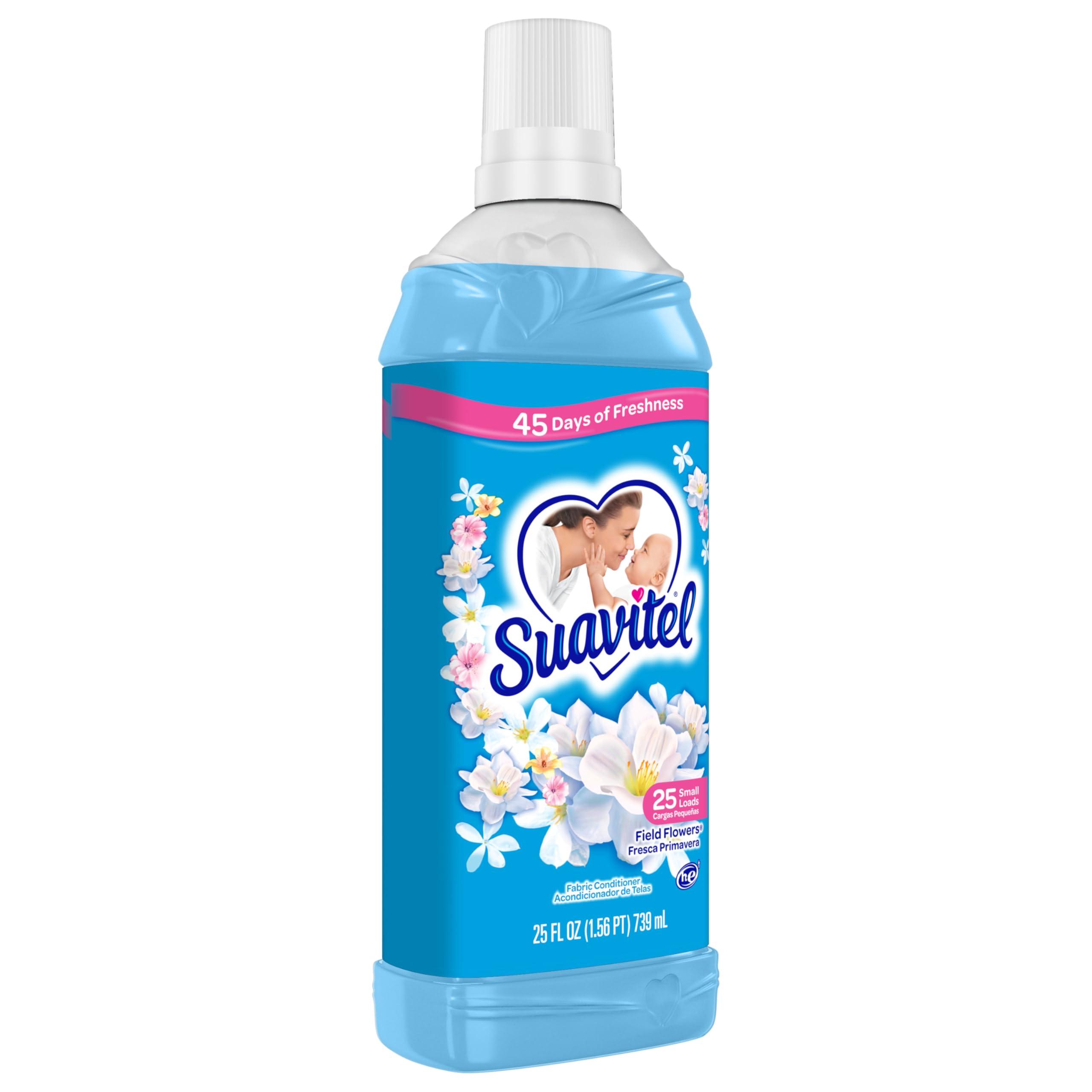 Suavitel Suavitel Fabric Softener, Field Flowers, 25 oz (Pack of 12)