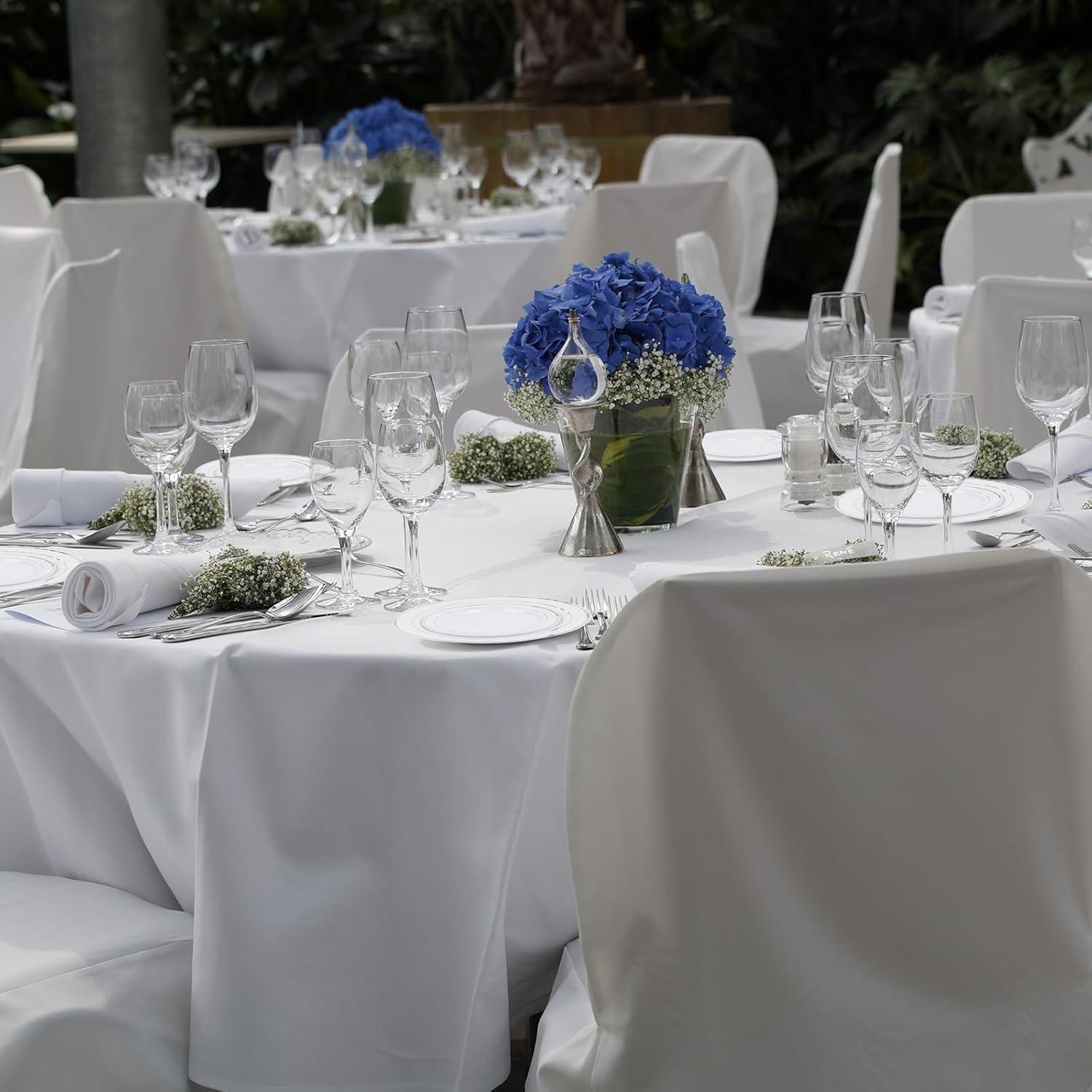 WDF Partyware WDF Partyware 350 Pcs Silver Plastic Plates - Silver Dinnerware Set of 50 Dinner Plates 50 Dessert Plates 50 Silverware 50 Napkins 50 Cups for Party&Wedding