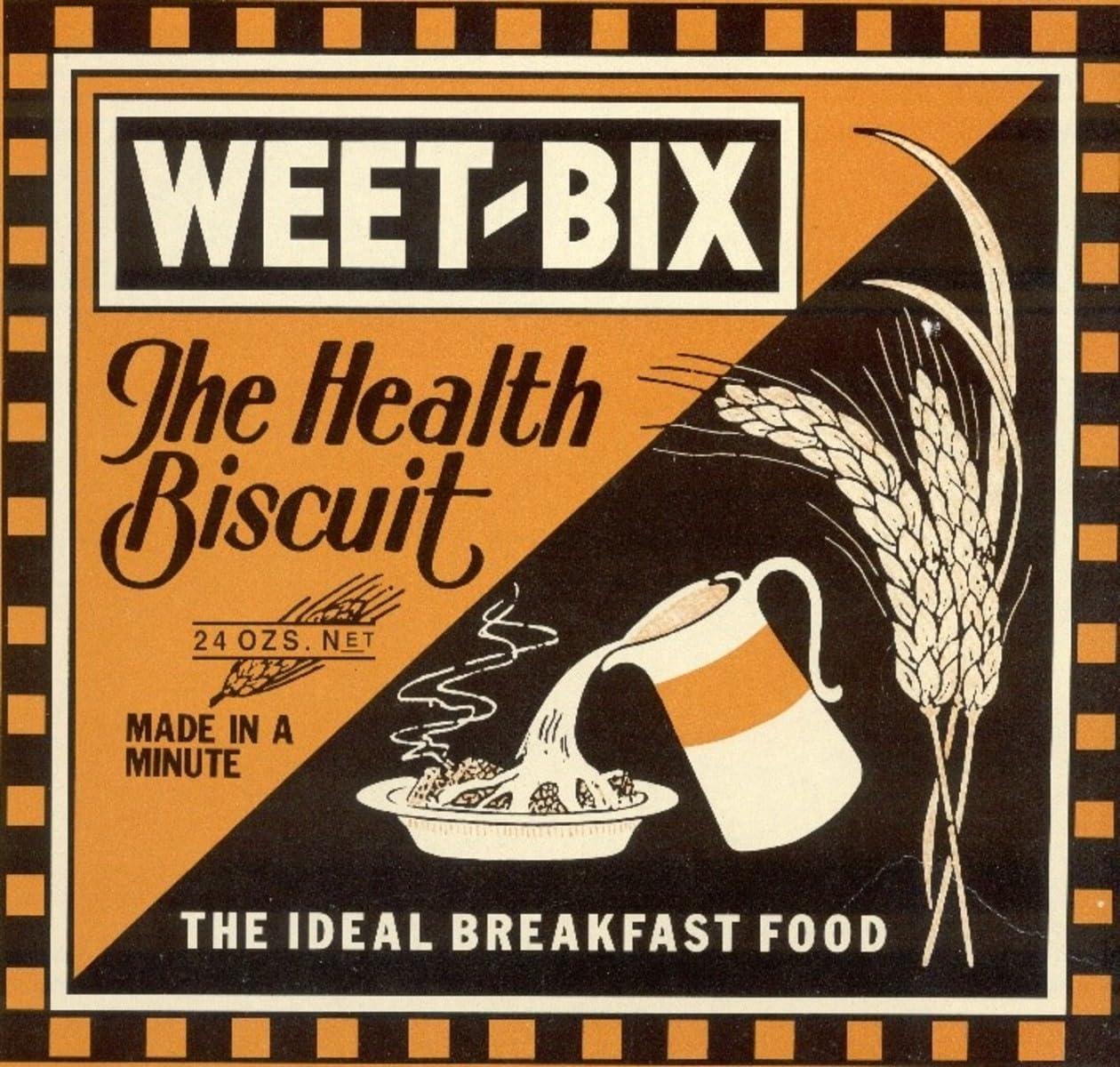 Sanitarium Weet-Bix Weet-Bix (1.2kg BOX) Biscuits Wholegrain Cereal, Lightly Sweet Wholegrain Wheat Biscuits, Delicious as Part of Breakfasts or Snacks
