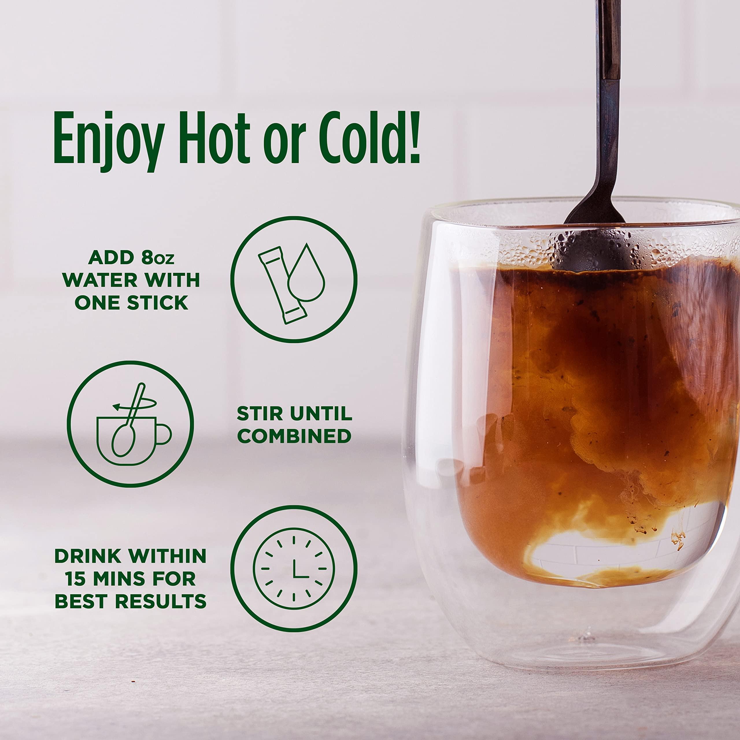 VitaCup VitaCup Perfect Low Acid Coffee Bundle, Pure & Smooth USDA Organic & Fair Trade, Mycotoxin Free, Dark Roast | 24 CT Pods & 24 CT Instant Coffee Packets