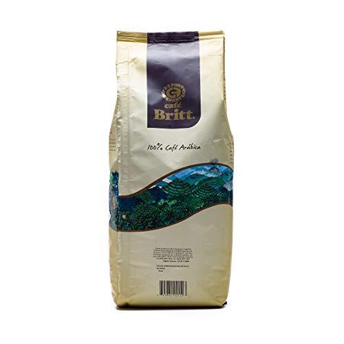 Cafe Britt Café Britt® - Costa Rican Decaffeinated Coffee (2 Lbs.) (2-Pack) (4 Lbs Total) - Whole Bean, Arabica Coffee, Kosher, Gluten Free, 100% Gourmet & Dark Roast