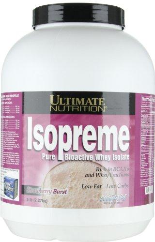 Ultimate Nutrition Ultimate Nutrition Isopreme Pure Bioactive Whey Isolate, Strawberry Burst, 80 Ounces